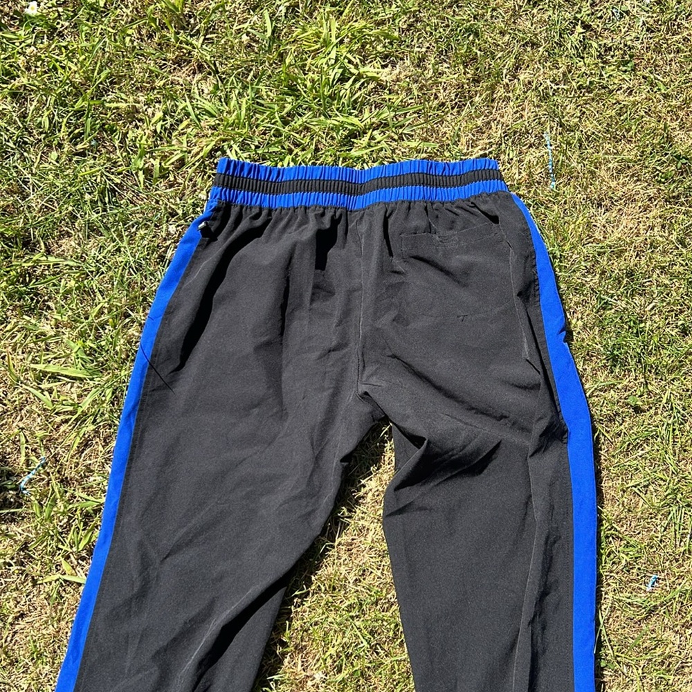 Fabletics Jogger Size Small Black And Blue Pant - image 6
